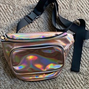 Holographic fanny pack